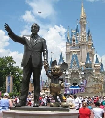 Statue at Disney World