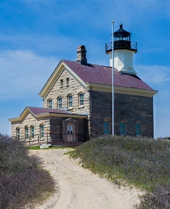 Block Island Lighthouse in Rhode Island
